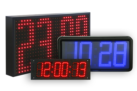  Orologi Datari a Led per Esterni