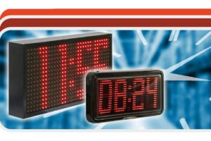Orologi professionali a led da parete